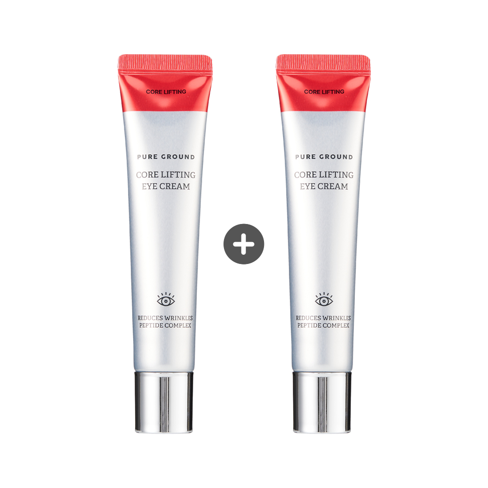 퓨어그라운드 미백 주름 보습 코어 리프팅 아이크림, 40ml, 4개 상품 이미지 1