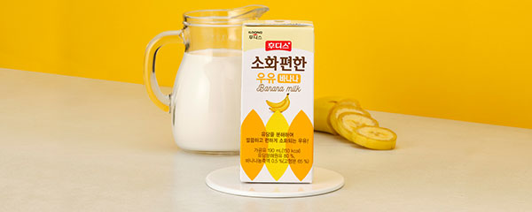 일동후디스 소화편한 우유 바나나, 190ml, 24개입, 1박스