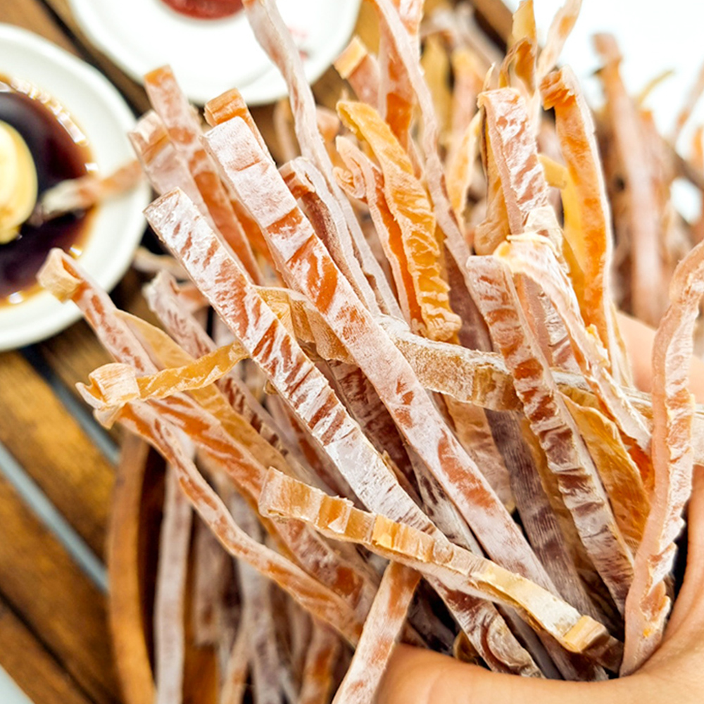 몸통만 자른 누드오징어 스틱, 150g, 4봉