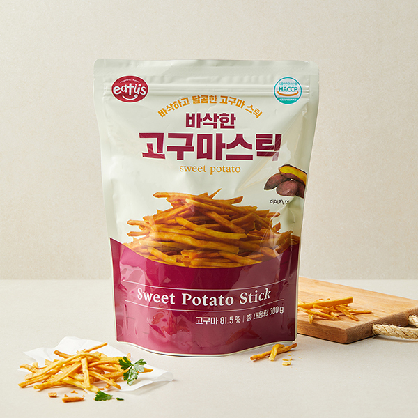 이더스 바삭한 고구마스틱, 300g, 3개