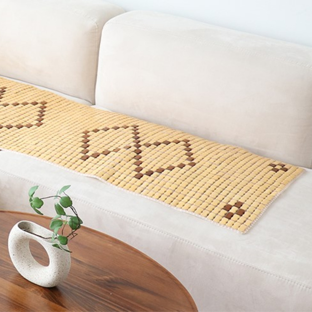 여름 대나무 돗자리 내추럴 마작 대자리 쇼파 침대, 쇼파 마작 다이아, 56x180cm