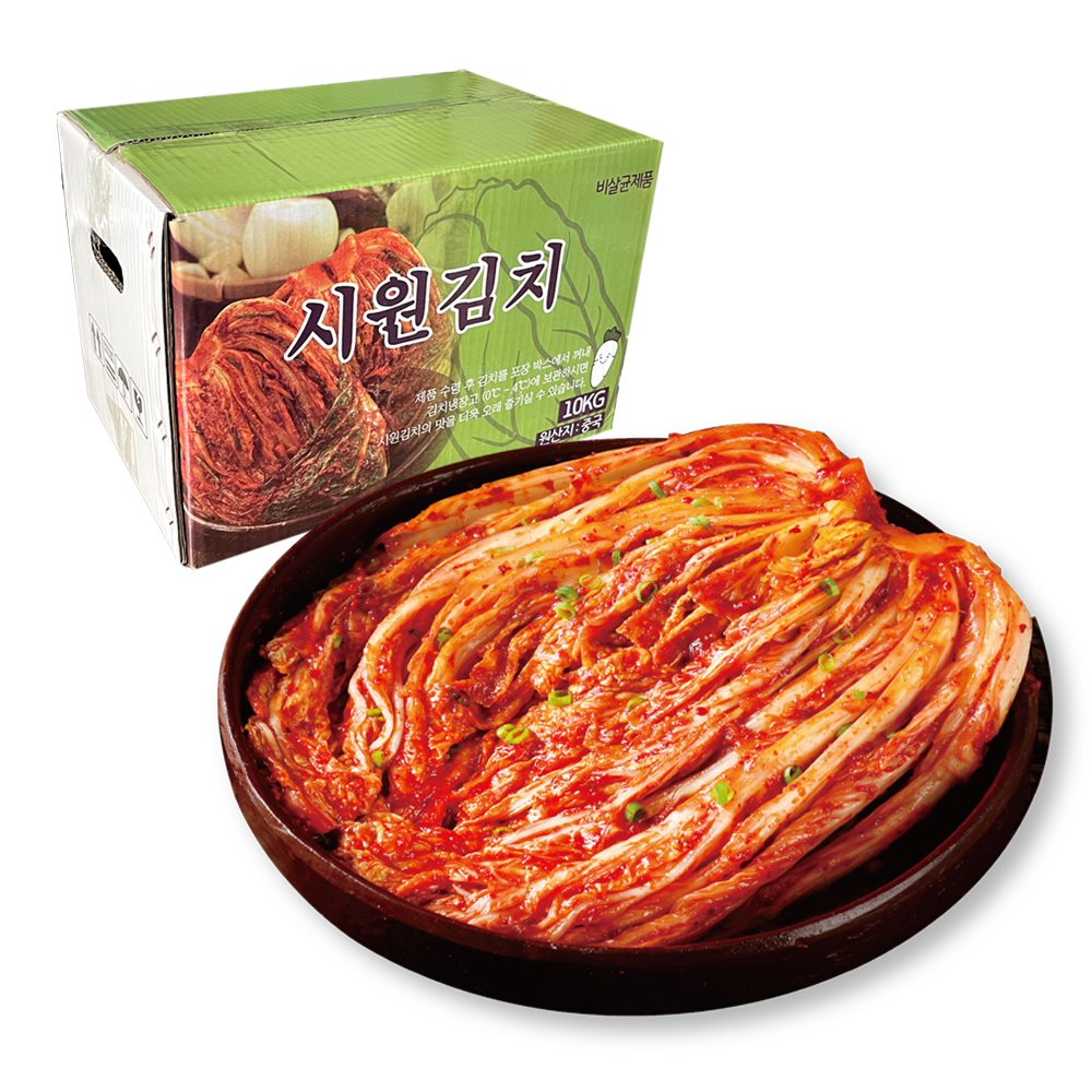 시원밥상 시원김치, 10kg, 1box