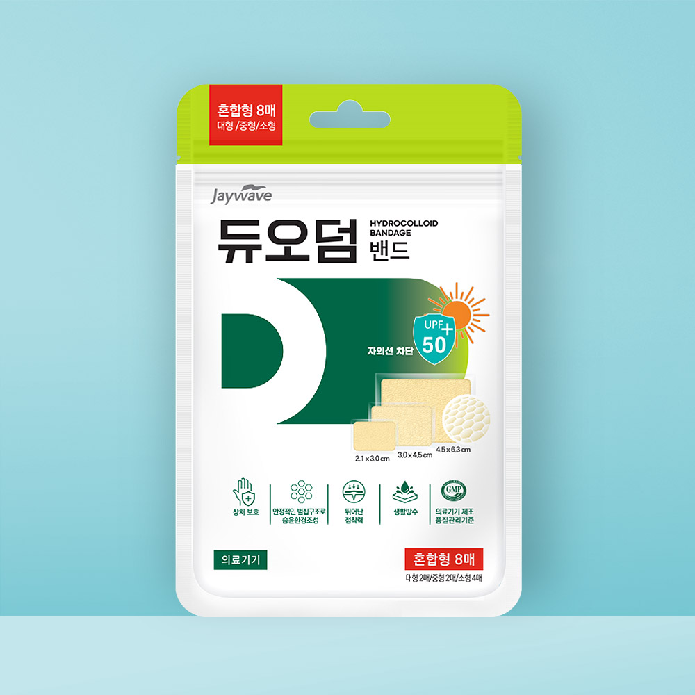 듀오덤 밴드, 혼합형, 8매입, 1개