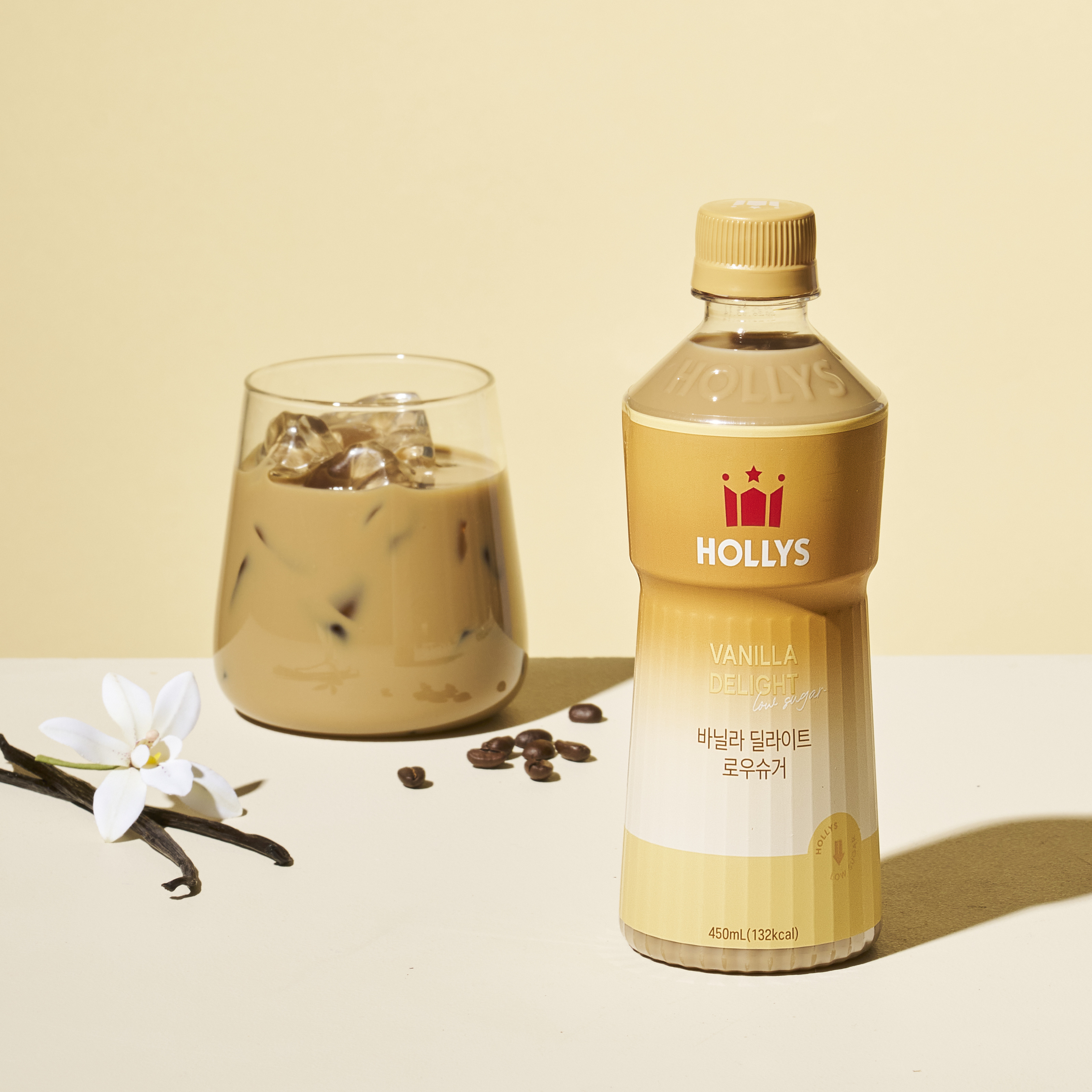 할리스 바닐라 딜라이트 로우슈거 450ml 24개