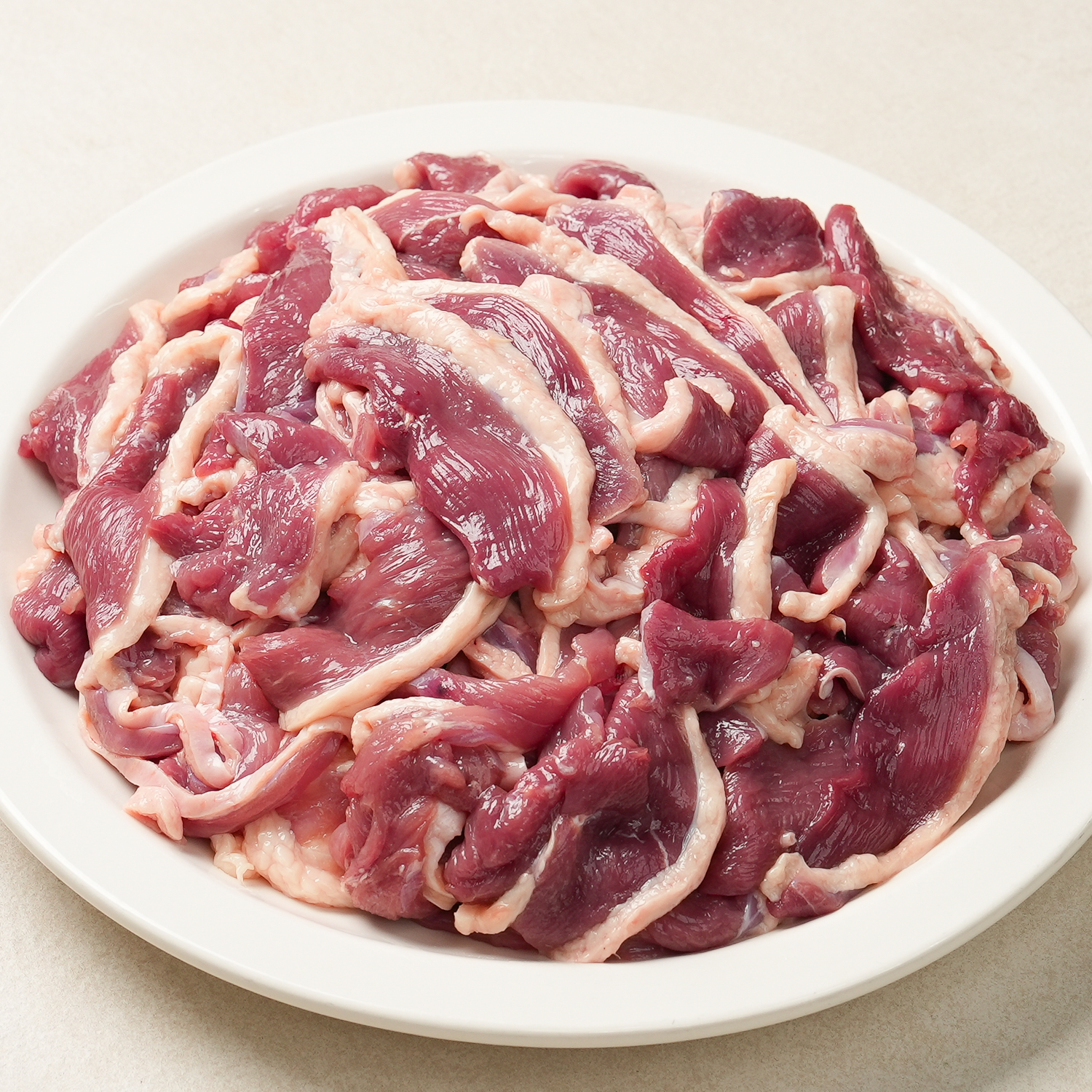 [토스쇼핑] 땡큐파머스 생오리 슬라이스, 500g, 1팩