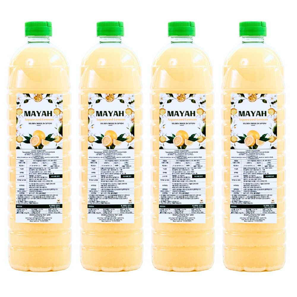 마야 착즙레몬, 1L, 4병 상세 이미지 2