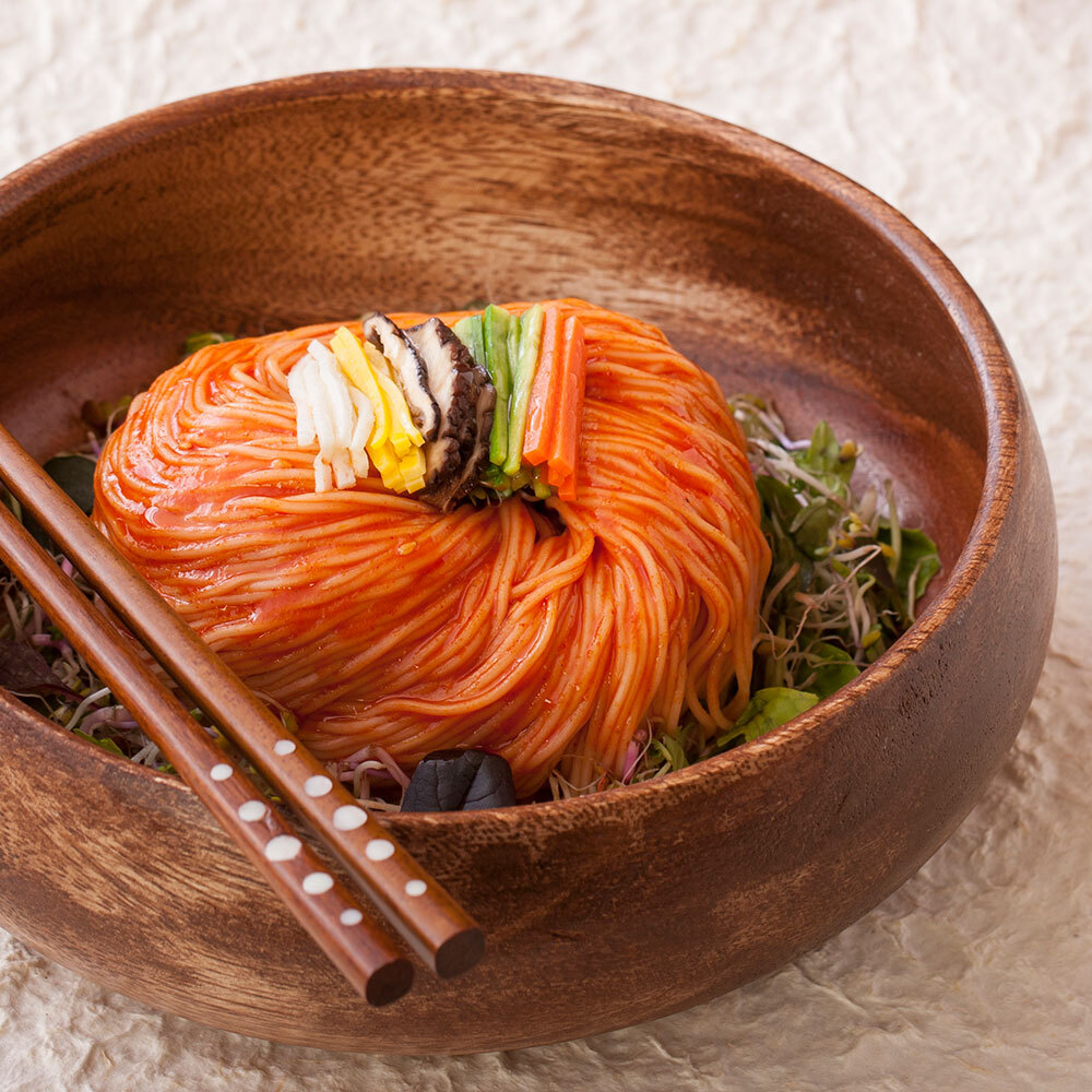 [토스] 비빔국수 생면 500g 3인분 +비빔장 50g 2개 (3,990원/무료)