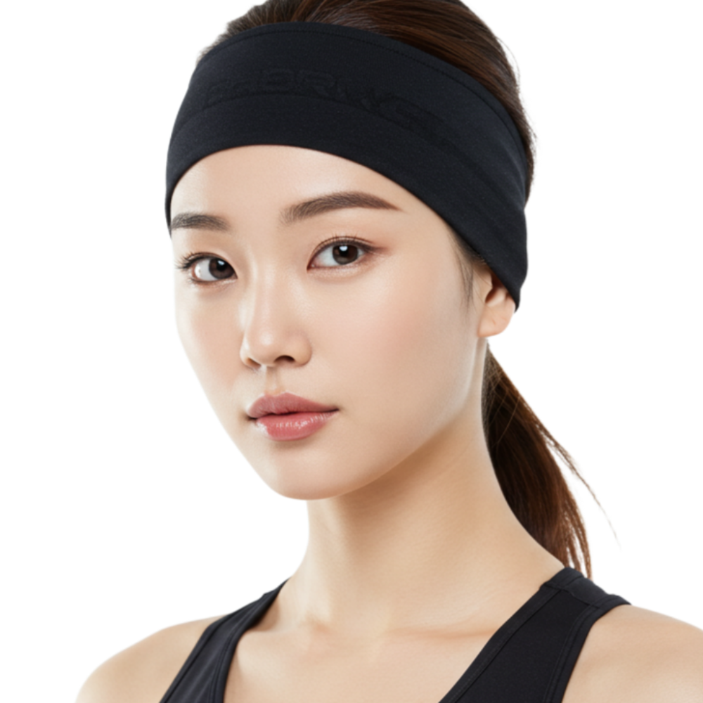 딥루트 러닝 헤어밴드, 블랙, FREE, 2개