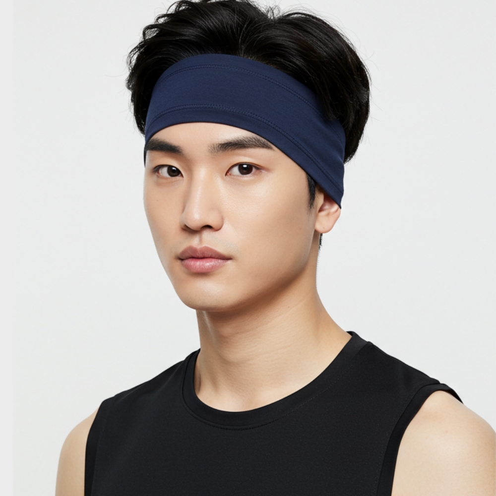 딥루트 러닝 헤어밴드, 네이비, FREE, 2개 상품 이미지 1