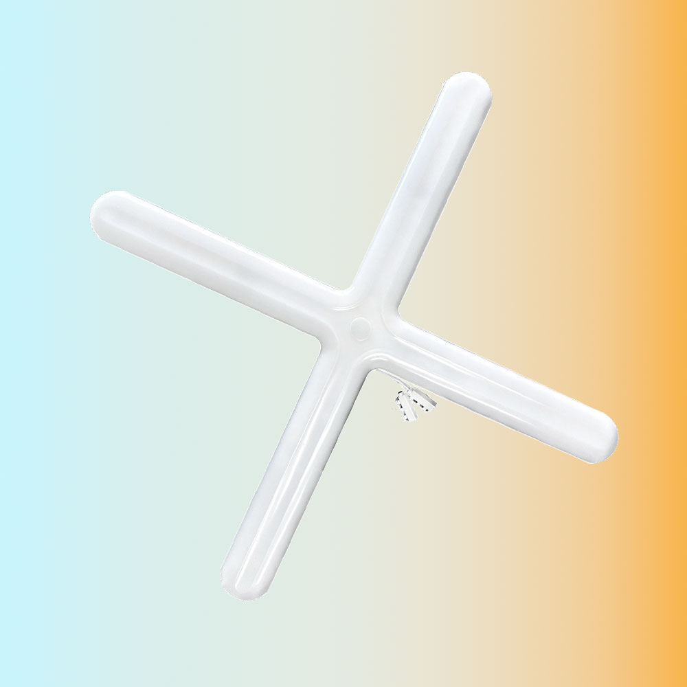 빛나라조명 국산 LED 십자등, 주광색(하얀색), 60W, 삼성칩, 플리커프리, 1개