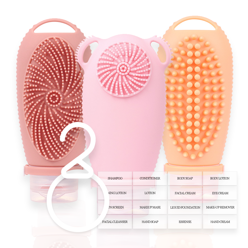 믿추 올인원 브러쉬 공병 세트, 혼합, 100ml, 3개