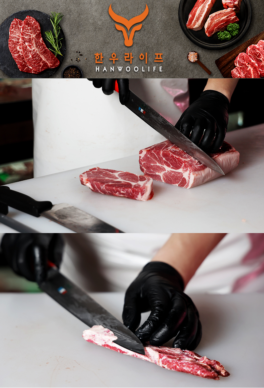 한우라이프 무항생제 한돈 생삼겹살, 400g, 1팩