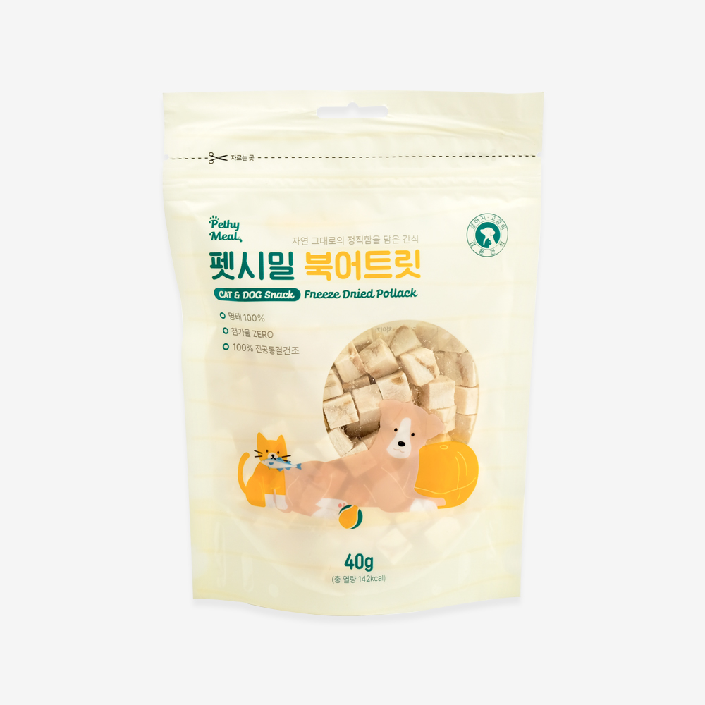 펫시밀 북어 트릿, 북어, 40g, 1개