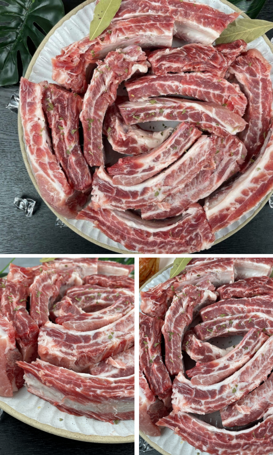 국내산 한돈 돼지 등갈비, 1kg, 1개