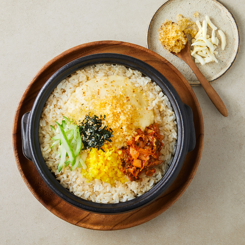 현대그린푸드 본가스시 하나비 치즈 알밥, 326g, 1개