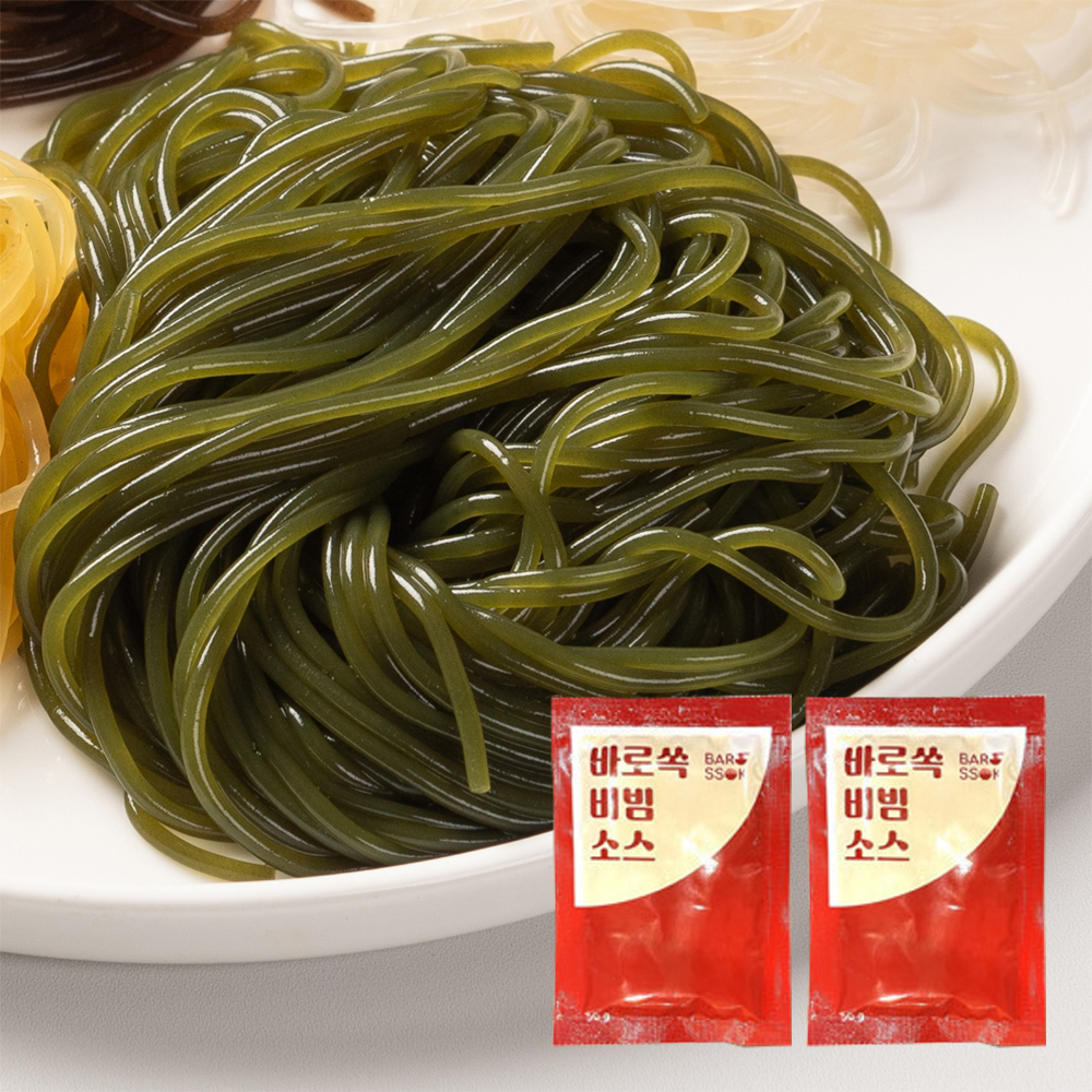 [토스쇼핑] 대한민국농수산 미역국수, 300g, 2개 + 증정 비빔소스, 50g, 2개