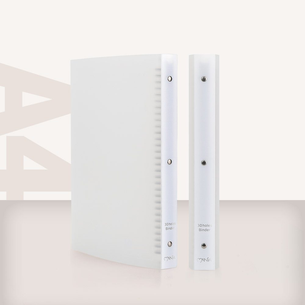 MANIA 30공 PP 바인더, 3cm, 1개