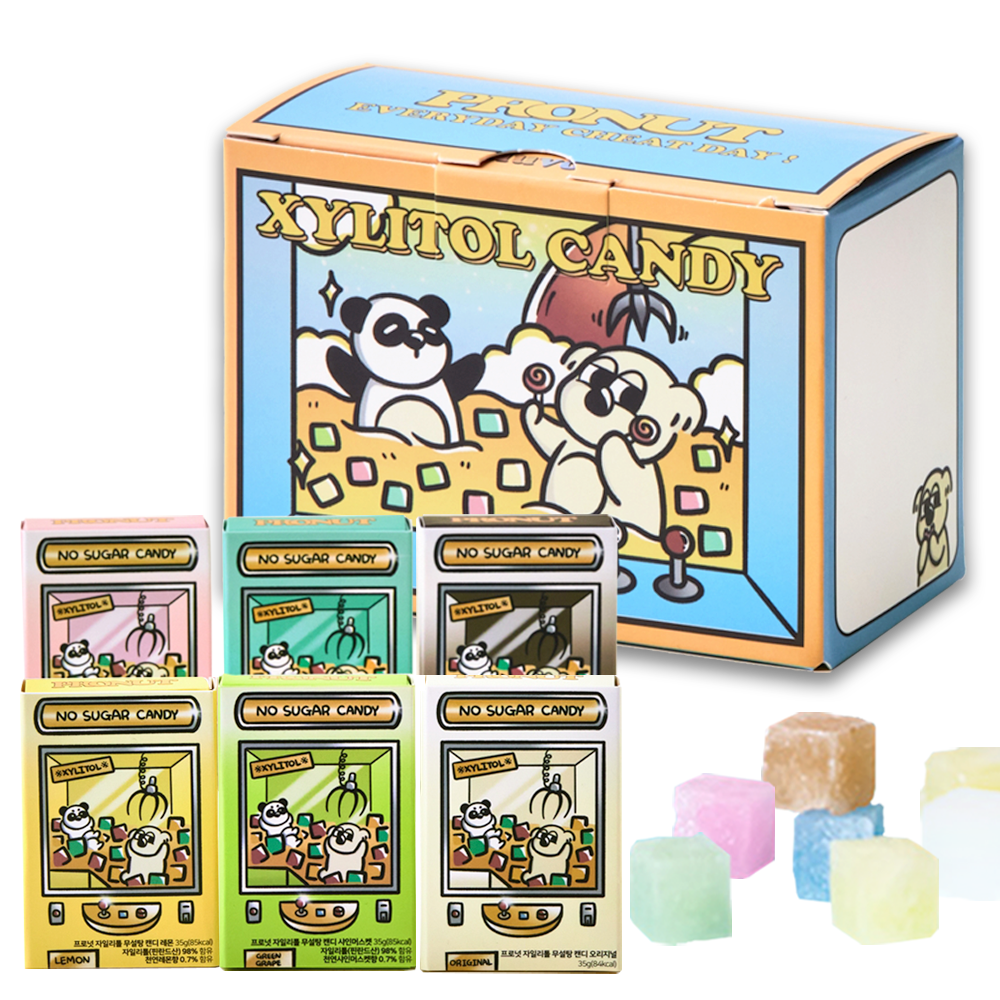 프로넛 무설탕 자일리톨 캔디 6개입