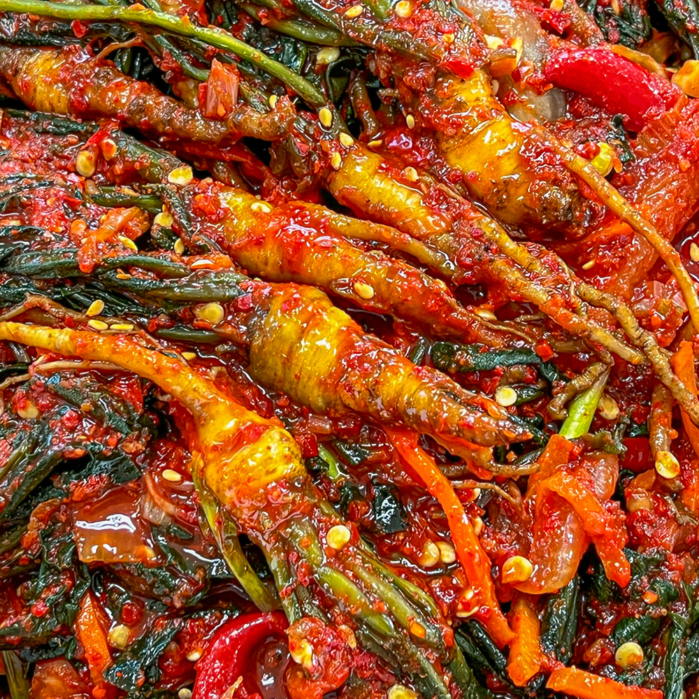 전라도 전통 여수 고들빼기김치, 1kg, 1팩