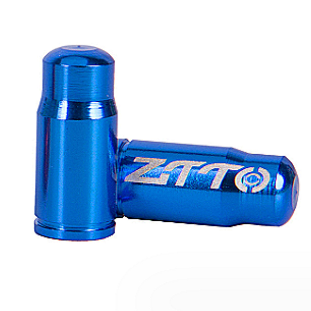 타이어 초경량 밸브캡 ZTTO, 블루, 2개