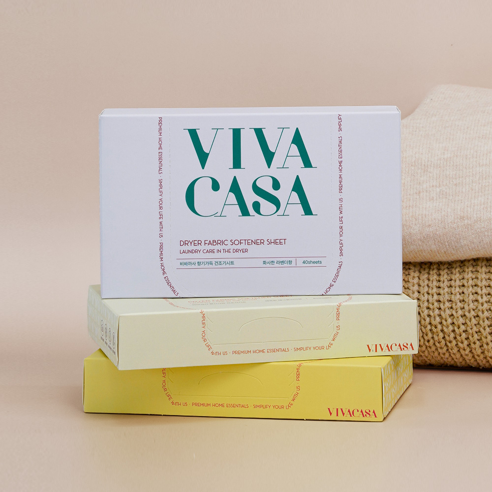비바까사 향기가득 건조기시트 3박스 (120개)
