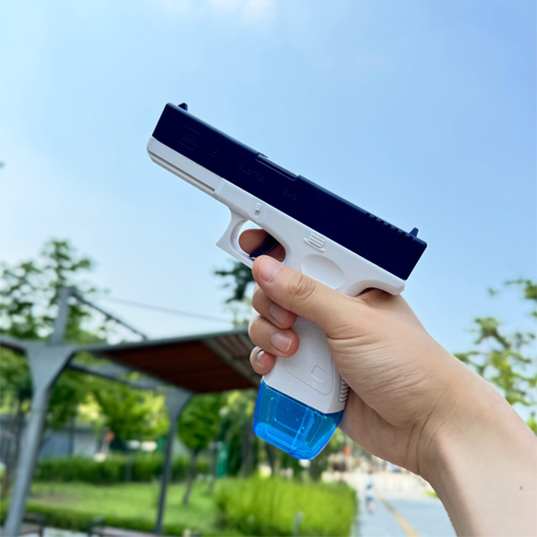 반동형 권총물총 수동 글록물총, 블루, 1개