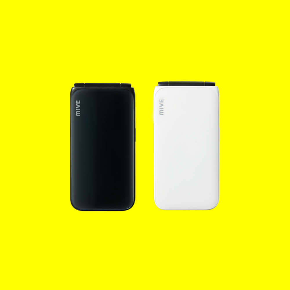 중고폰 공기계, MIVE 스타일 폴더, AT-M120, A급, 32GB, 블랙, 1개