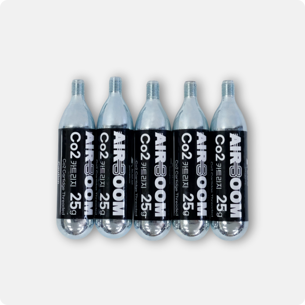 에어붐 CO2 카트리지, 25g, 2개