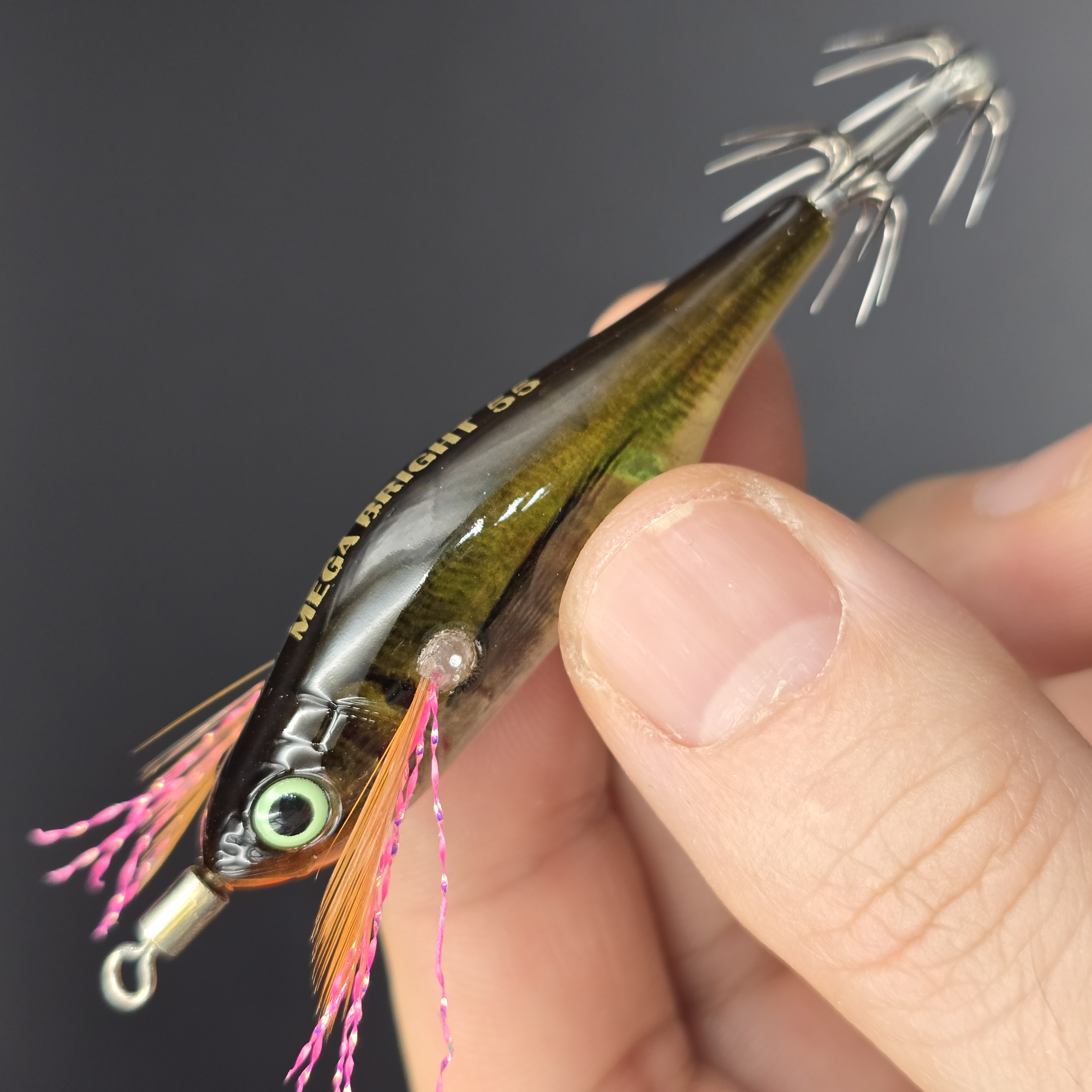 메가바이트 메가브라이트 에기, #16 아지(전갱이), 60mm, 1개