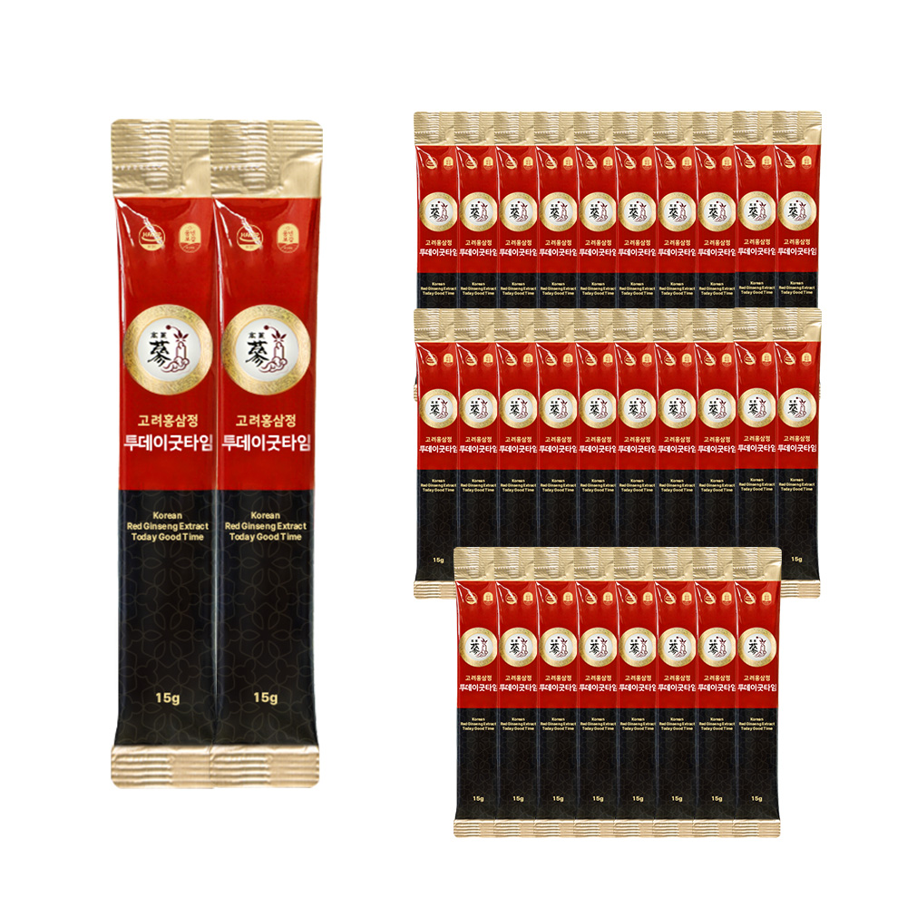 [토스쇼핑]풍년보감 고려홍삼정 투데이굿타임, 15g, 100포 + 쇼핑백, 1세트