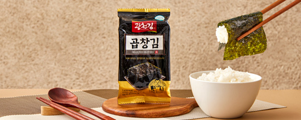 광천김 곱창김, 도시락김, 5g, 32개