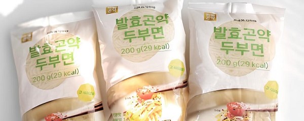 발효곤약 두부면, 200g, 10팩