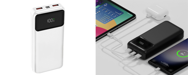 에이팔란스 대용량 보조배터리, 20000mAh, 블랙, 1개
