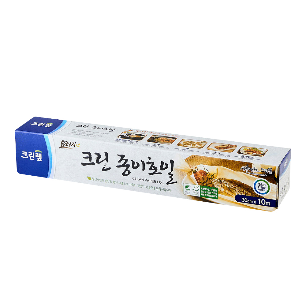 크린랩 크린종이호일, 30cmx10m, 1개