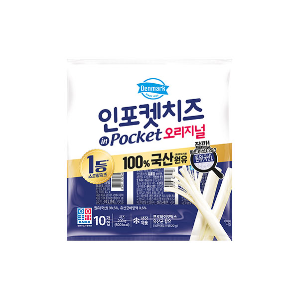 동원 덴마크 인포켓 치즈 오리지널 20g 30개