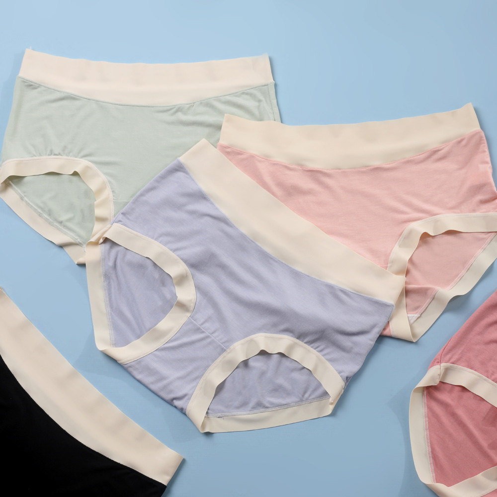 알뜰공식 심리스 투톤 모달 팬티 6종 M