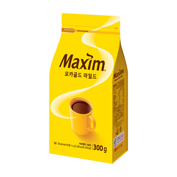 맥심 모카골드 마일드 블랙 리필용, 300g, 1개