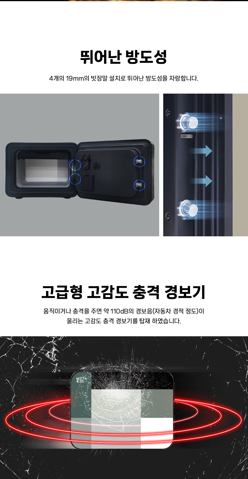 선일금고 메타셀 메타큐브 15L MC-15C1, 그린 상세 이미지 3
