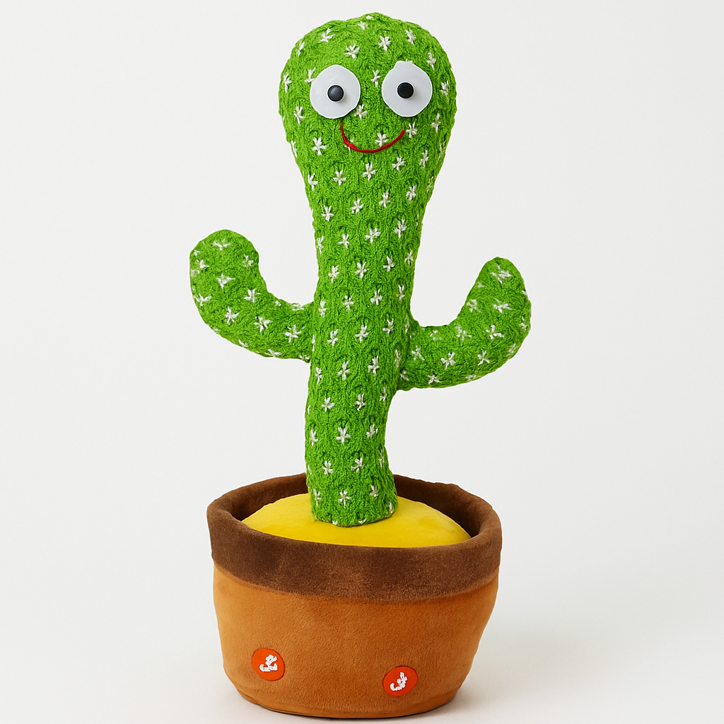 MJS JOYFUL 춤추는 선인장 인형, 30cm, 1개