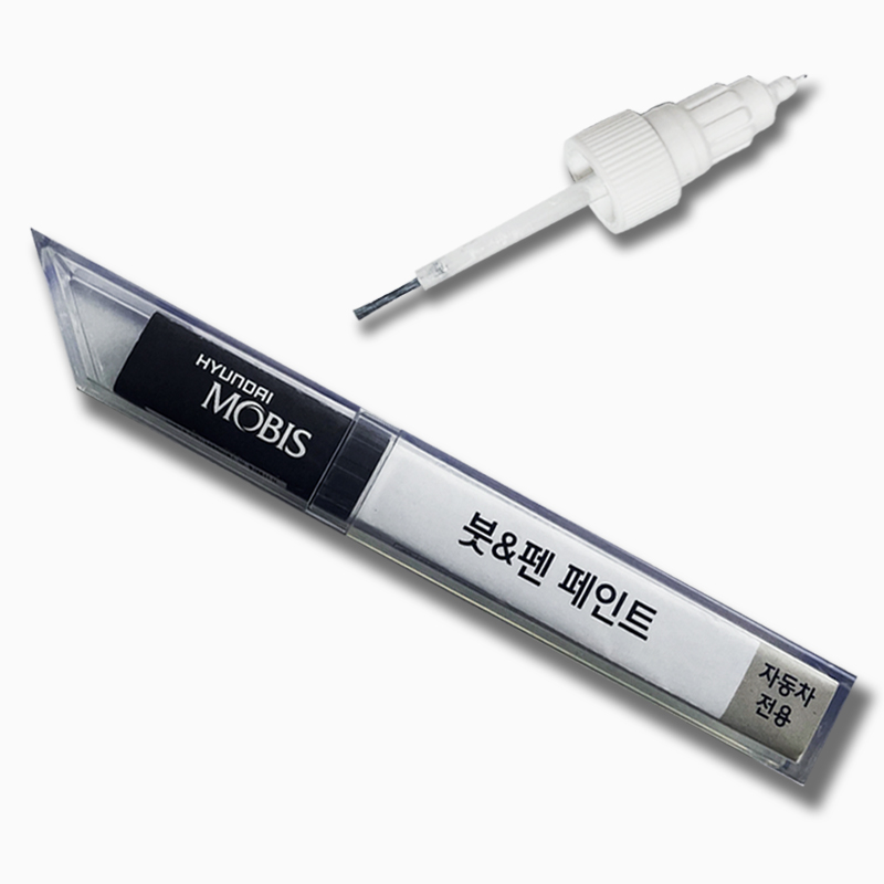 제일케미칼 기아 붓펜 카페인트, SWP 스노우화이트펄, 베이스+펄 2개세트, 1개
