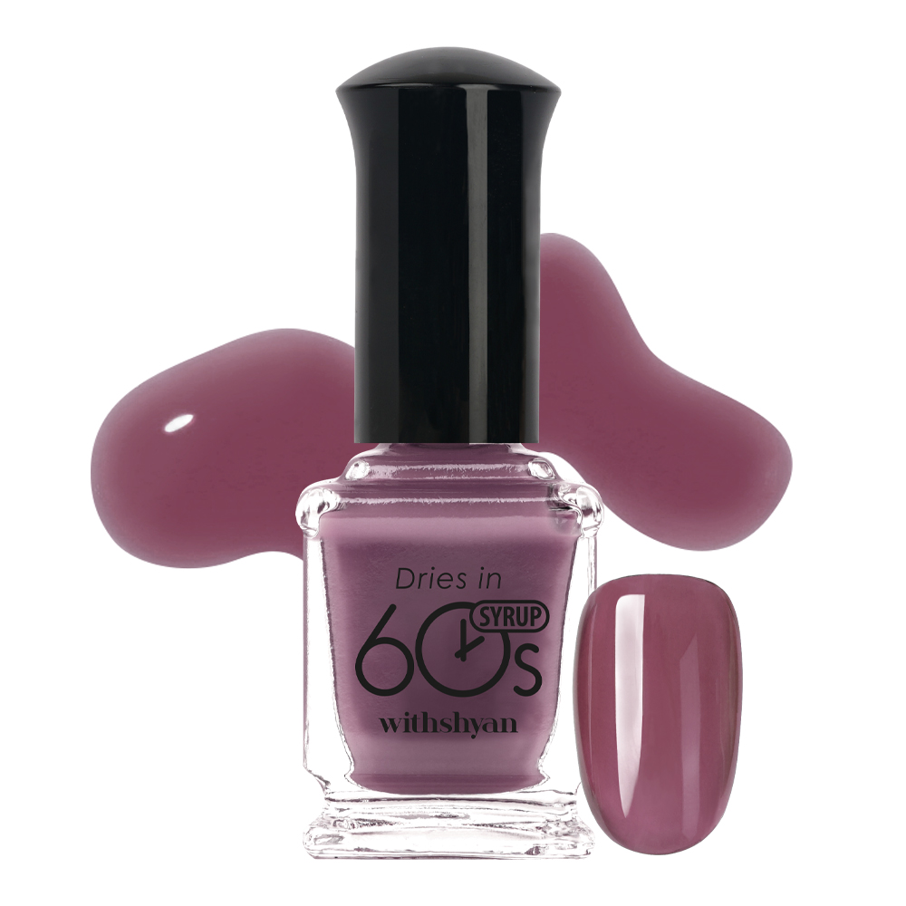 위드샨 60초 건조 매니큐어, 고구마시럽, 9ml, 1개