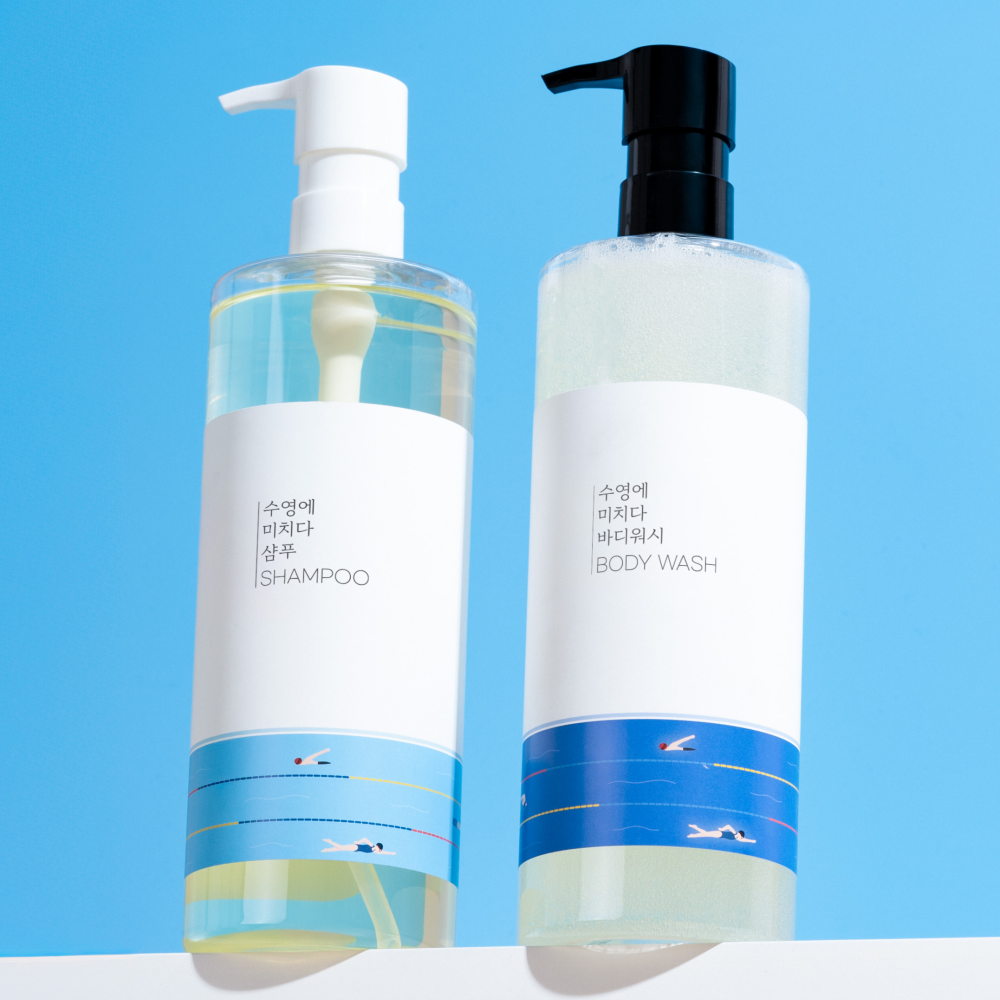 수영에 미치다 샴푸 바디워시, 500ml, 1세트