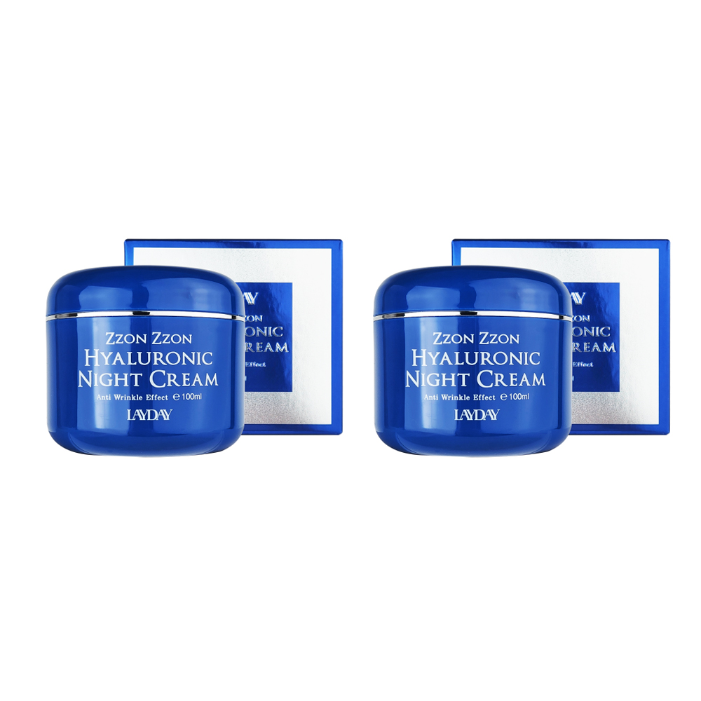 레이데이 히알루로닉 쫀쫀 나이트크림, 100ml, 2개