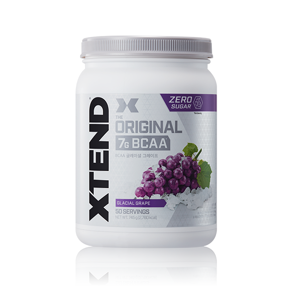 [토스쇼핑] 엑스텐드 BCAA 글레이셜, 그레이프, 745g, 1개