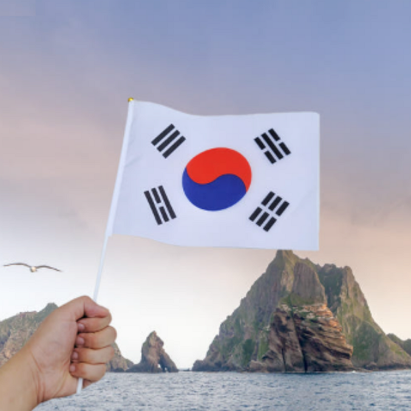 행사용 미니 천 태극기, 태극기 소형, 1개