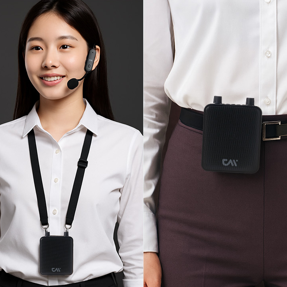더싱 무선 마이크 세트, M150W, 블랙, 1개
