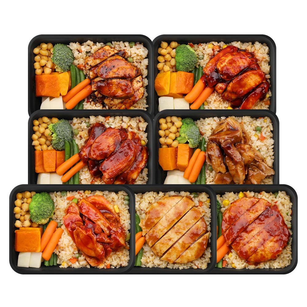 인생닭 단백질 도시락 7종 혼합, 420g, 7개