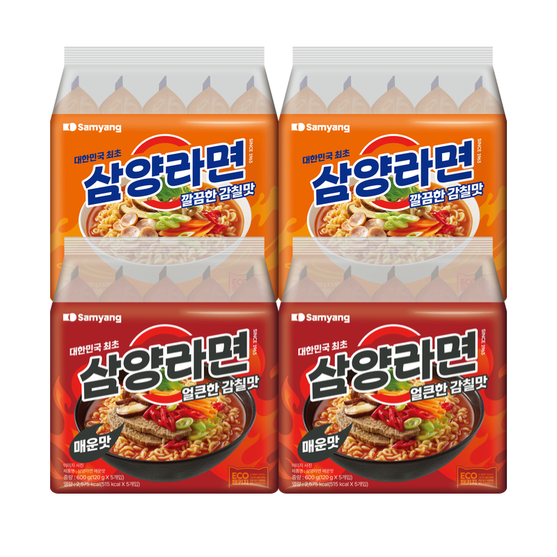 삼양라면+삼양라면매운맛 10개입 1세트