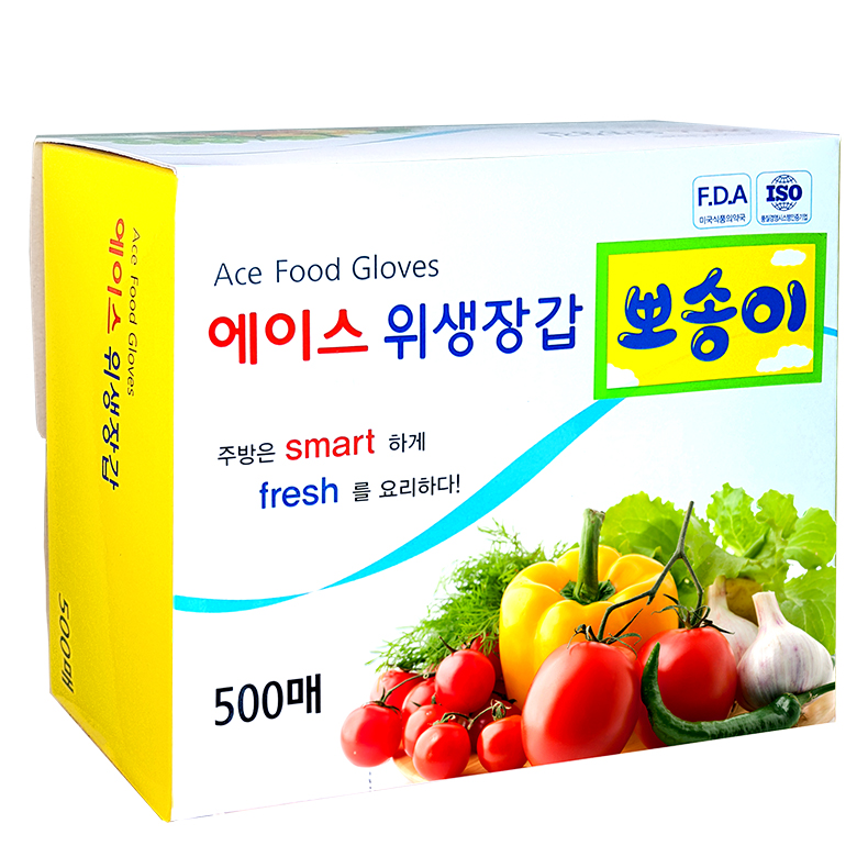 에이스 위생장갑, 500매, 1개 상세 이미지 3