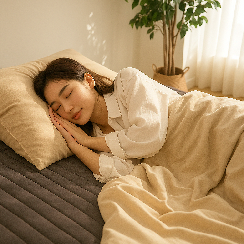 한일의료기 소프트 워셔블 온수매트, 더블, 메이플브라운, 1개